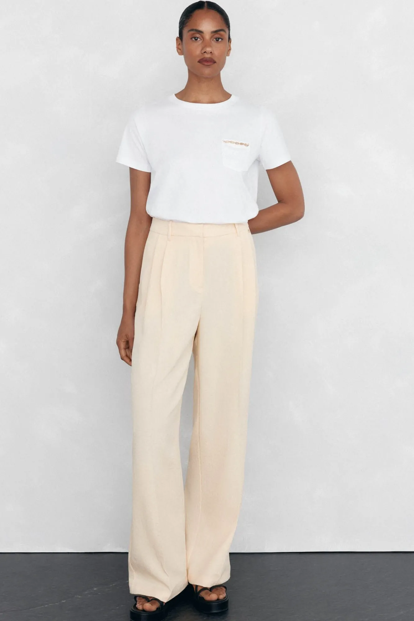 Mujer Pedro del Hierro Camisetas>Camiseta bolsillo cadena