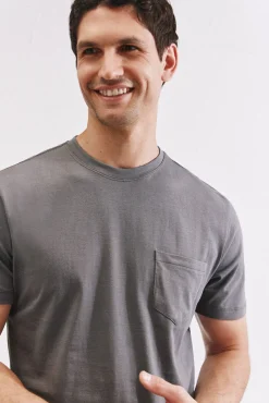 Hombre Cortefiel Camisetas>Camiseta básica bolsillo