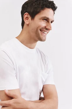 Hombre Cortefiel Camisetas>Camiseta básica bolsillo