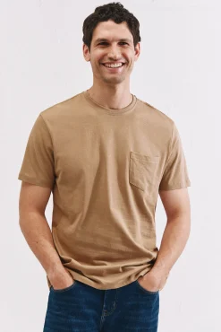 Hombre Cortefiel Camisetas>Camiseta básica bolsillo