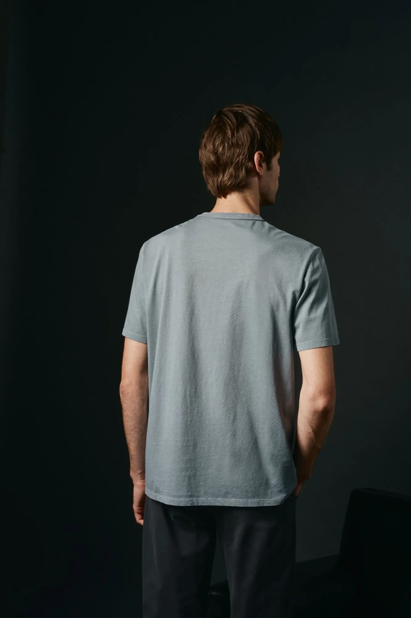 Hombre OOTO Camisetas>Camiseta básica con bordado avión