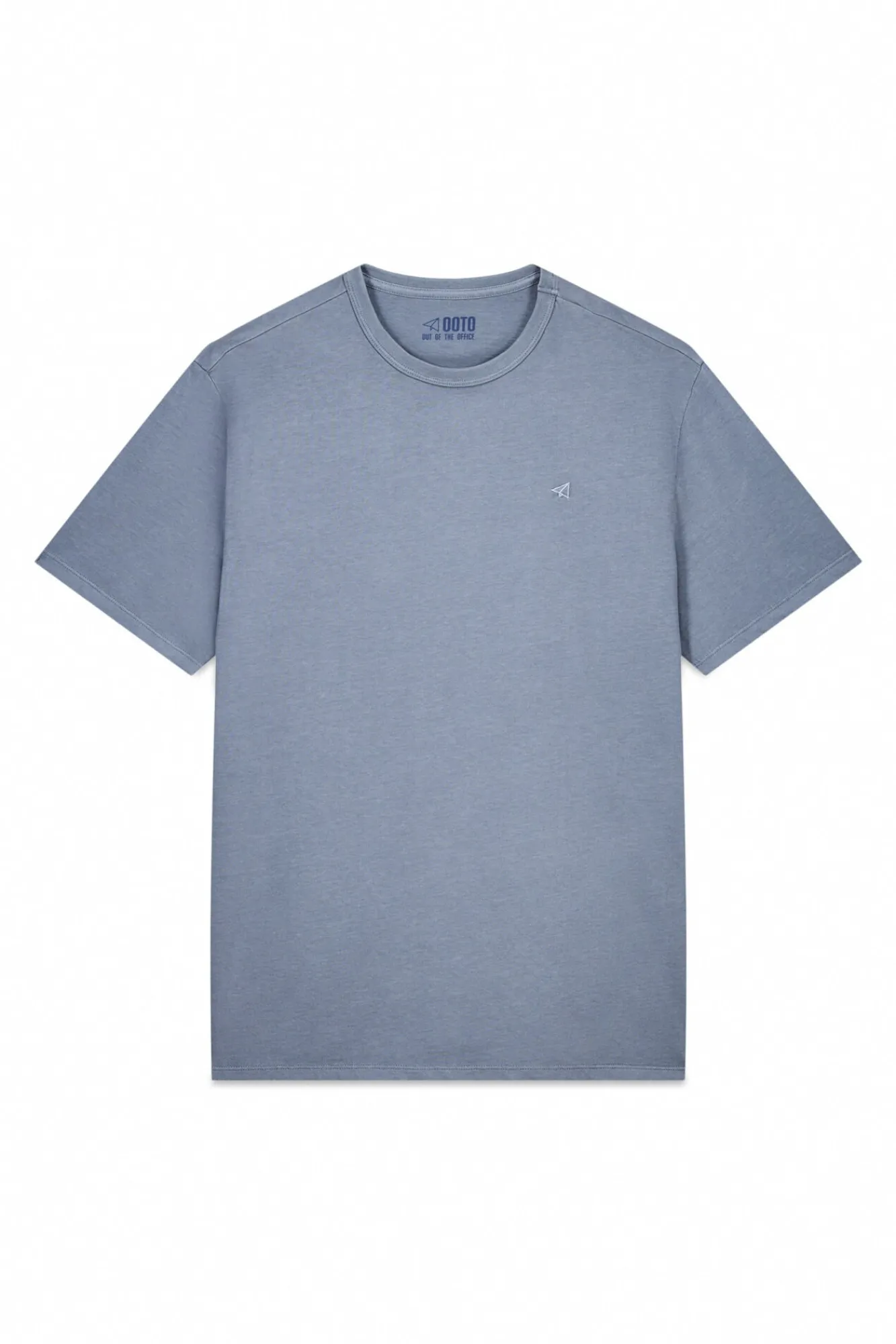 Hombre OOTO Camisetas>Camiseta básica con bordado avión