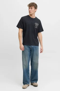 Hombre Jack & Jones Camisetas>Camiseta básica con estampado frontal