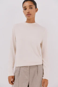 Mujer Cortefiel Camisetas>Camiseta básica cuello perkins