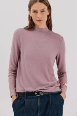 Mujer Cortefiel Camisetas>Camiseta básica cuello perkins