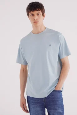 Hombre Springfield Camisetas>Camiseta básica cuello redondo