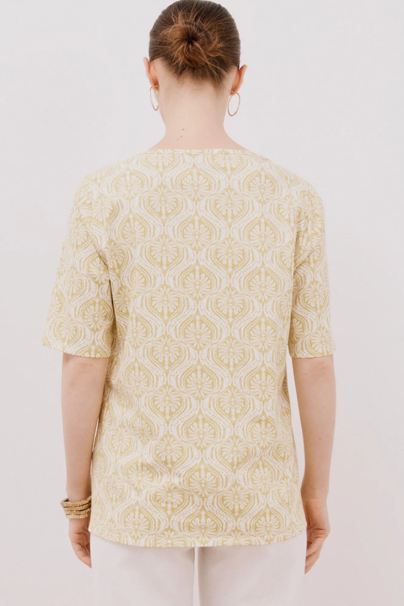 Mujer Cortefiel Camisetas>Camiseta básica escote barco