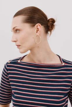 Mujer Cortefiel Camisetas>Camiseta básica escote barco