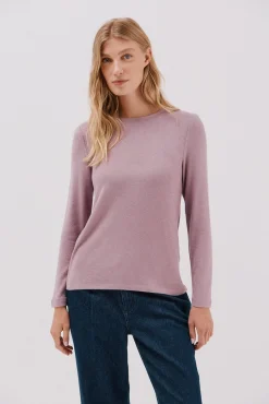 Mujer Cortefiel Camisetas>Camiseta básica escote caja