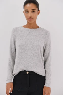 Mujer Cortefiel Camisetas>Camiseta básica escote caja