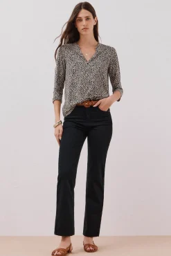 Mujer Cortefiel Camisetas>Camiseta básica escote mão