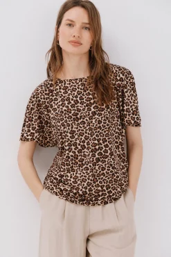 Mujer Cortefiel Camisetas>Camiseta básica fluida