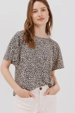 Mujer Cortefiel Camisetas>Camiseta básica fluida