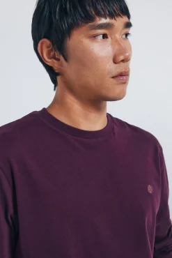 Hombre Springfield Camisetas>Camiseta básica manga larga acabado suave