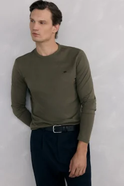 Hombre Pedro del Hierro Camisetas>Camiseta básica manga larga