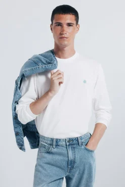 Hombre Springfield Camisetas>Camiseta básica manga larga acabado suave