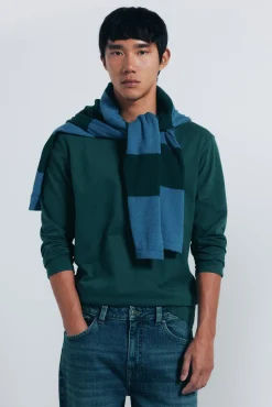 Hombre Springfield Camisetas>Camiseta básica manga larga acabado suave