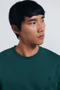 Hombre Springfield Camisetas>Camiseta básica manga larga acabado suave