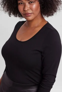 Mujer Vero Moda Curve Camisetas>Camiseta básica talla grande