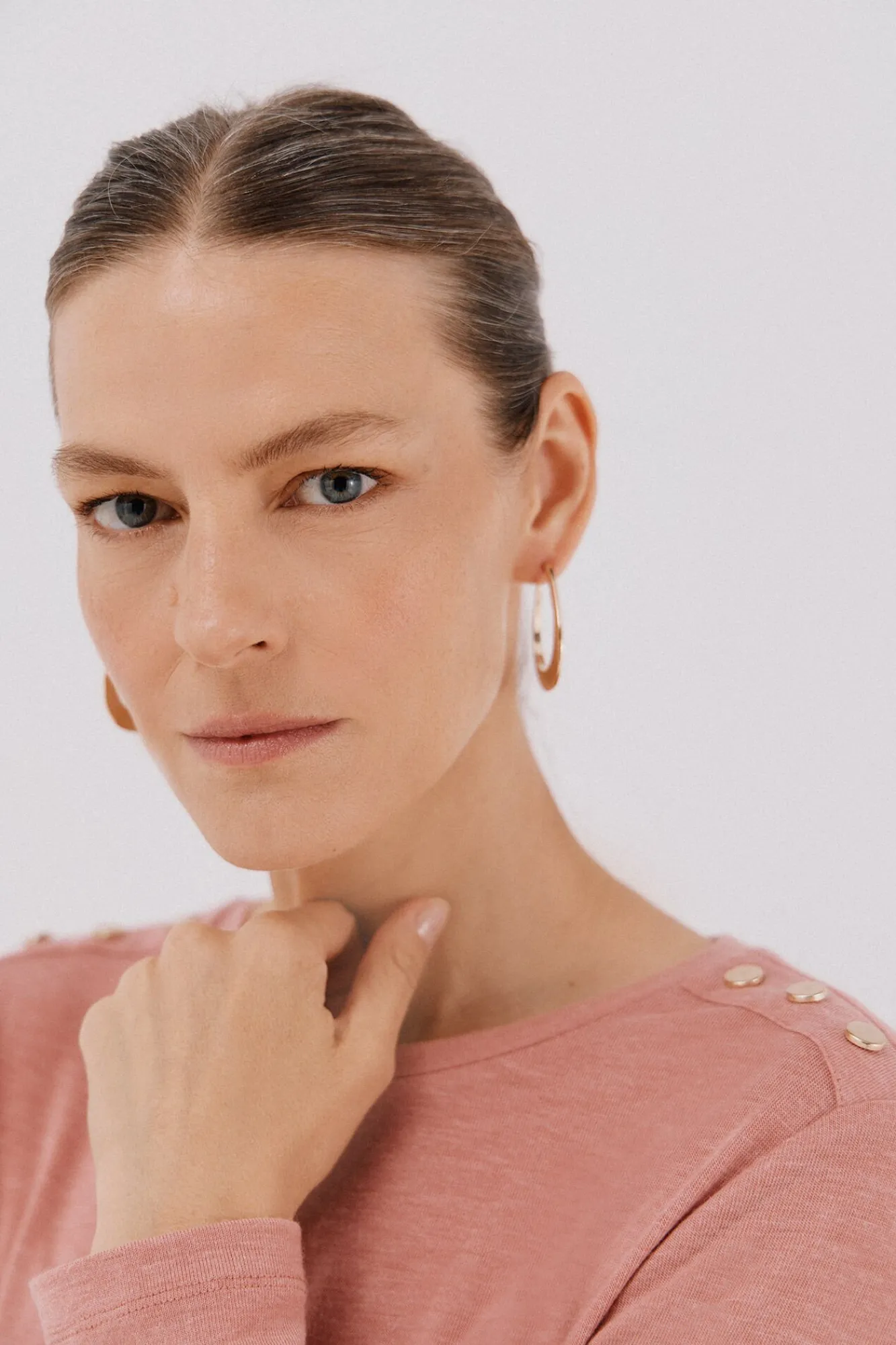 Mujer Cortefiel Camisetas>Camiseta caja botones