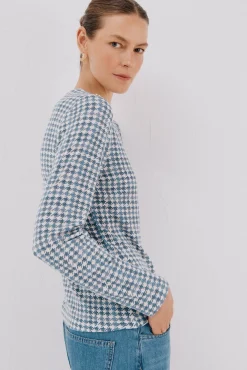 Mujer Cortefiel Camisetas>Camiseta caja botones