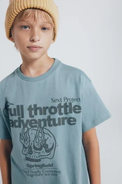 Niños Springfield Kids Camisetas>Camiseta Calavera niño