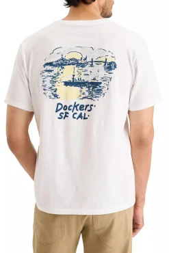 Hombre Dockers Camisetas>Camiseta cuello redondo