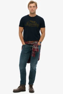 Hombre Superdry Camisetas>Camiseta cuello redondo