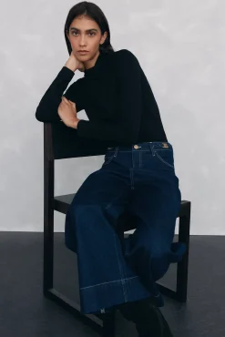 Mujer Pedro del Hierro Camisetas>Camiseta de cuello vuelto