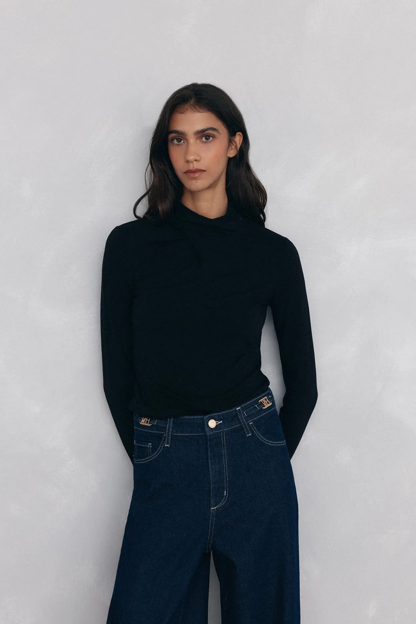 Mujer Pedro del Hierro Camisetas>Camiseta de cuello vuelto