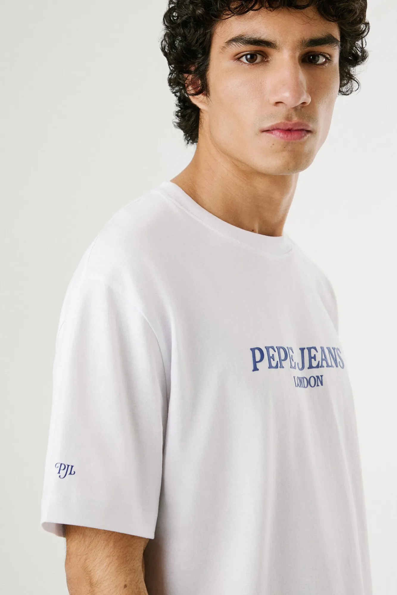 Hombre Pepe Jeans Camisetas>Camiseta de manga corta con logo y fantasia trasera.