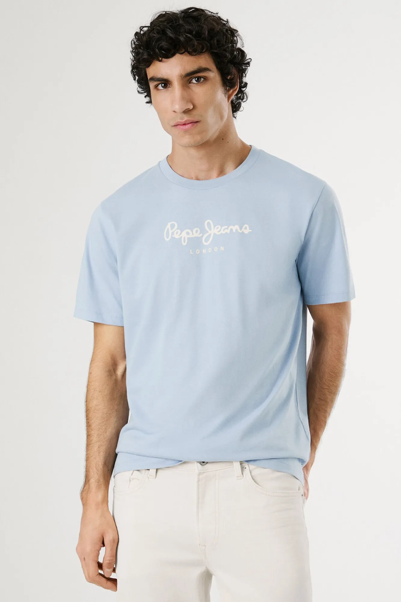 Hombre Pepe Jeans Camisetas>Camiseta de manga corta con logo frontal.