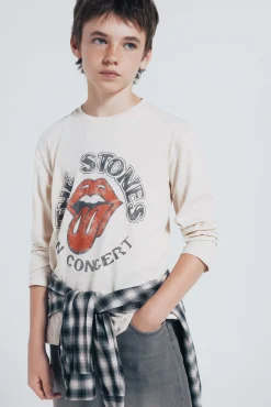 Niños Springfield Kids Camisetas>Camiseta de manga larga Rolling Stones niño