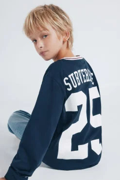 Niños Springfield Kids Camisetas>Camiseta de manga larga varsity niño