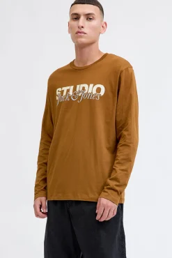 Hombre Jack & Jones Camisetas>Camiseta de manga studio