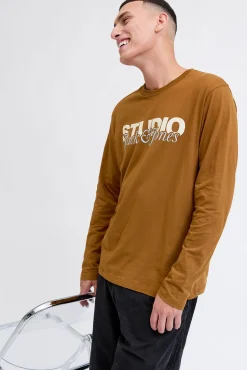 Hombre Jack & Jones Camisetas>Camiseta de manga studio