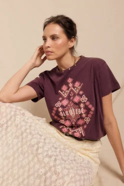 Mujer Slowlove Camisetas>Camiseta estampada