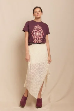 Mujer Slowlove Camisetas>Camiseta estampada