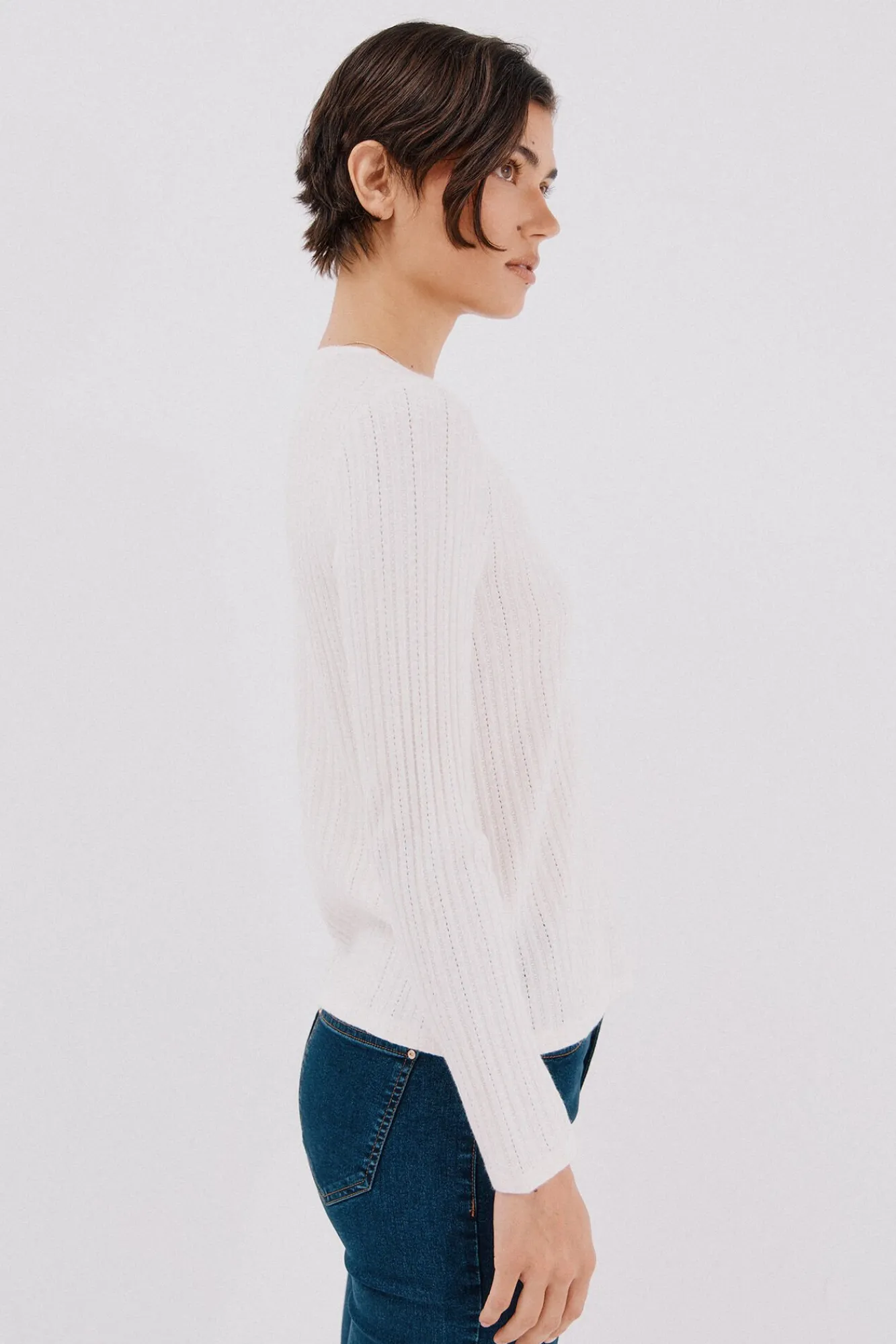 Mujer Cortefiel Camisetas>Camiseta estructura panadera