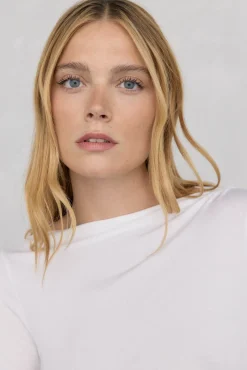 Mujer Pedro del Hierro Camisetas>Camiseta fluida con puños