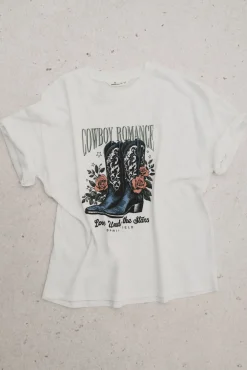 Mujer Springfield Camisetas>Camiseta gráfica western