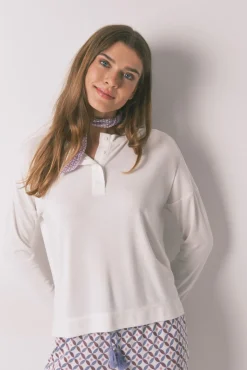 Mujer Women'secret Camisetas>Camiseta holgada manga larga