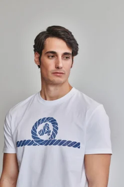 Hombre Amarras Camisetas>Camiseta Leeward
