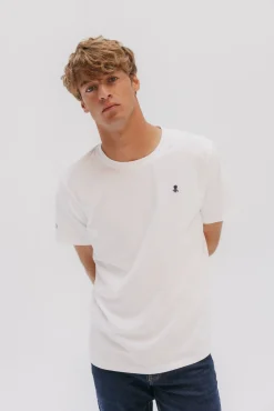 Hombre elPulpo Camisetas>Camiseta logo bordado