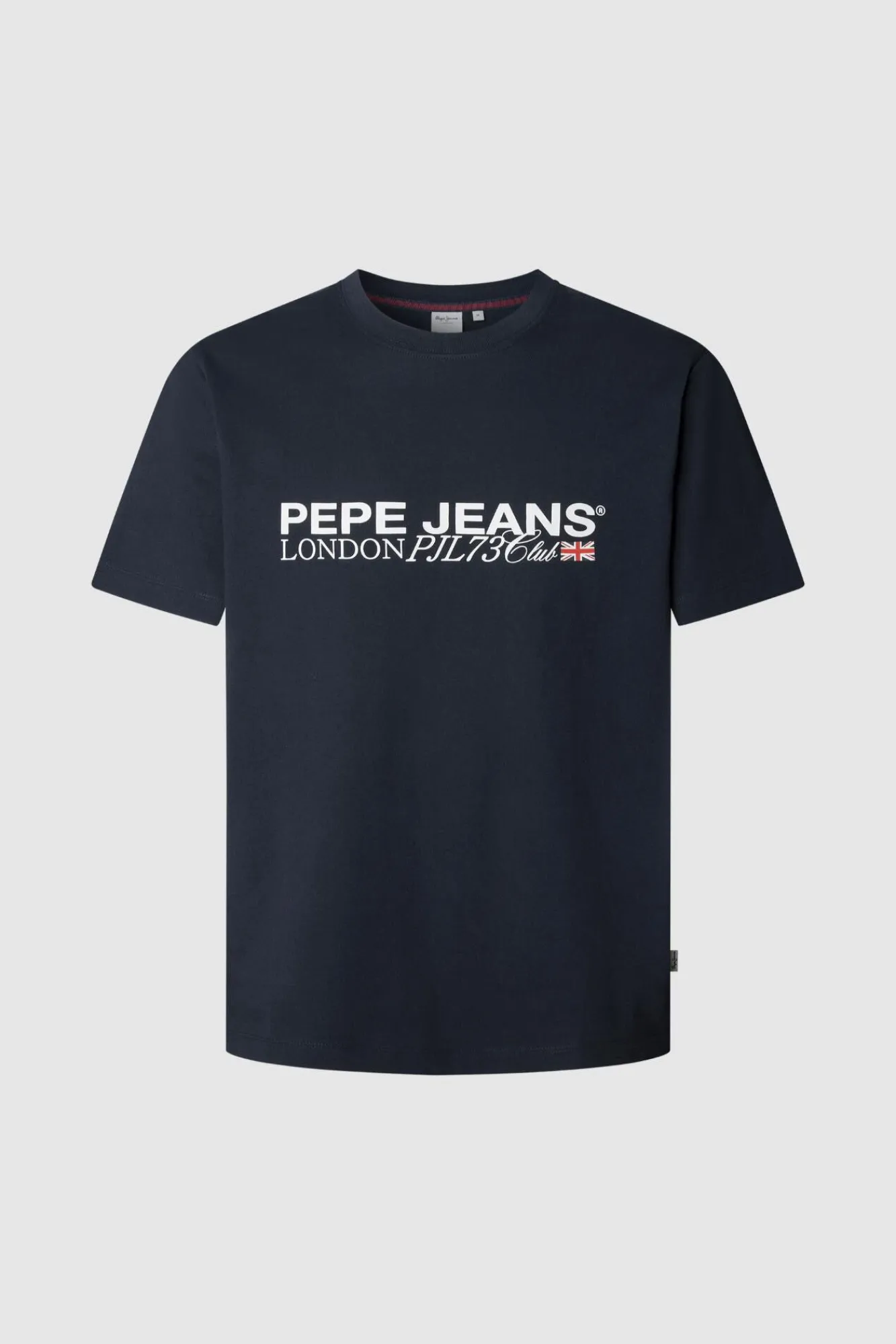 Hombre Pepe Jeans Camisetas>Camiseta Logo Estampado Fit Regular