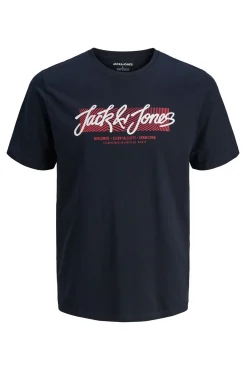 Hombre Jack & Jones PLUS Camisetas>Camiseta logo frontal