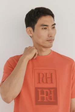 Hombre Pedro del Hierro Camisetas>Camiseta logo relieve