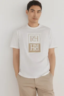 Hombre Pedro del Hierro Camisetas>Camiseta logo relieve