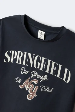 Niños Springfield Kids Camisetas>Camiseta Logo SPF niño