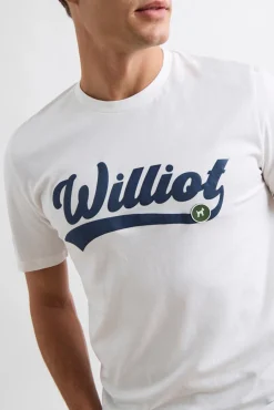 Hombre Williot Camisetas>Camiseta Logo Vintage